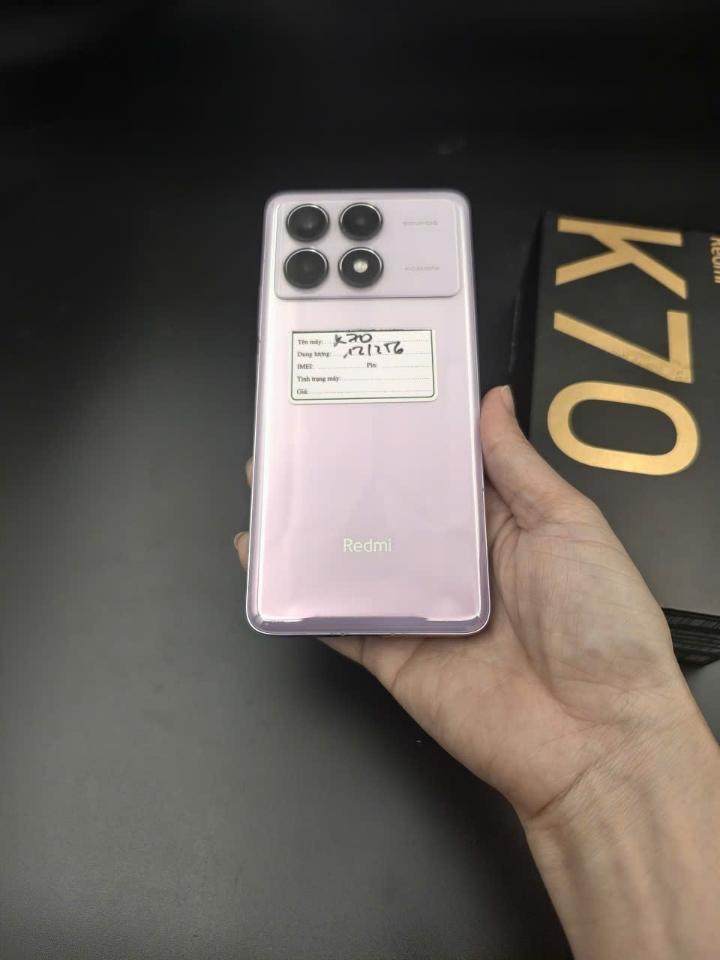 Redmi k70 12/256 Rom quốc tế-duoc-ban-tai-Nhất Tín Mobile