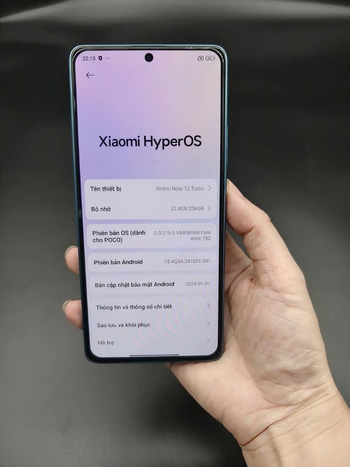 Xiaomi Redmi Note 12 Turbo 12/256 Rom quốc tế-duoc-ban-tai-Nhất Tín Mobile