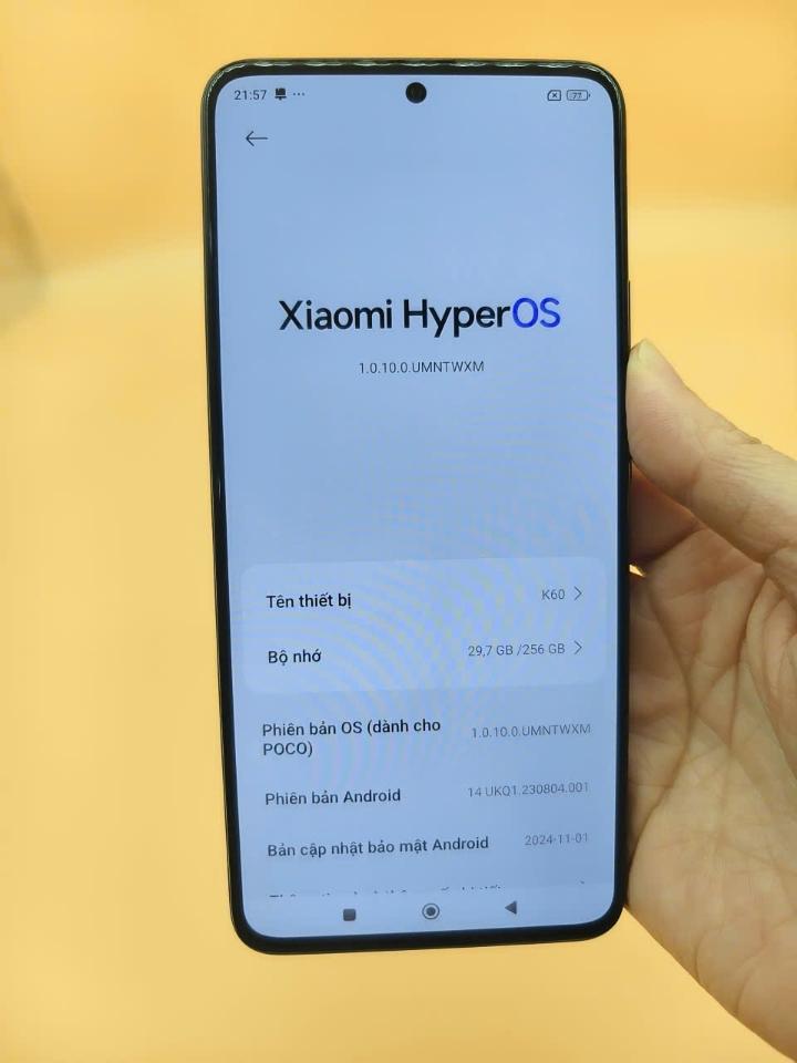 Xiaomi Redmi K60 12/256 Rom quốc tế
-duoc-ban-tai-0937545427