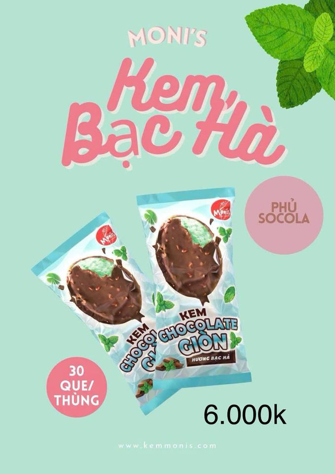 Kem giòn bạc hà -duoc-ban-tai-Tổng đại lý kem tphcm