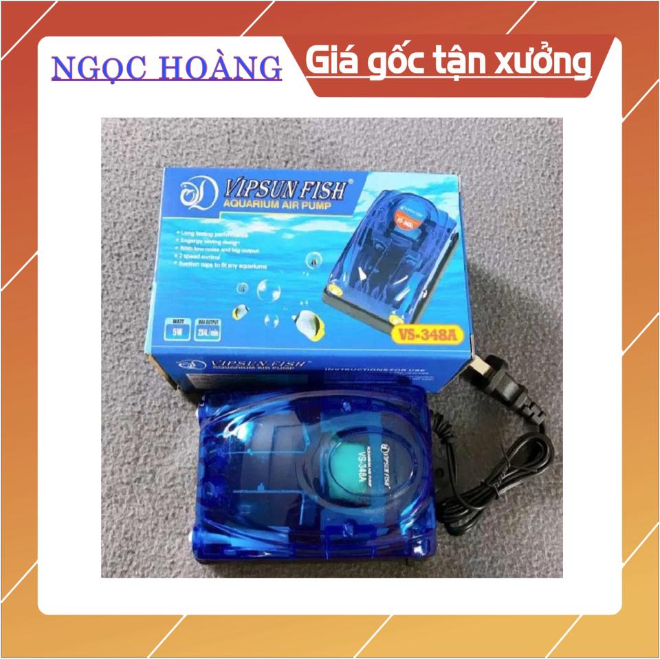 CB50-Sủi oxy 2 vòi kèm dây và đầu sủi-duoc-ban-tai-Cá cảnh Ngọc Hoàng [zalo: 0934457023 ]