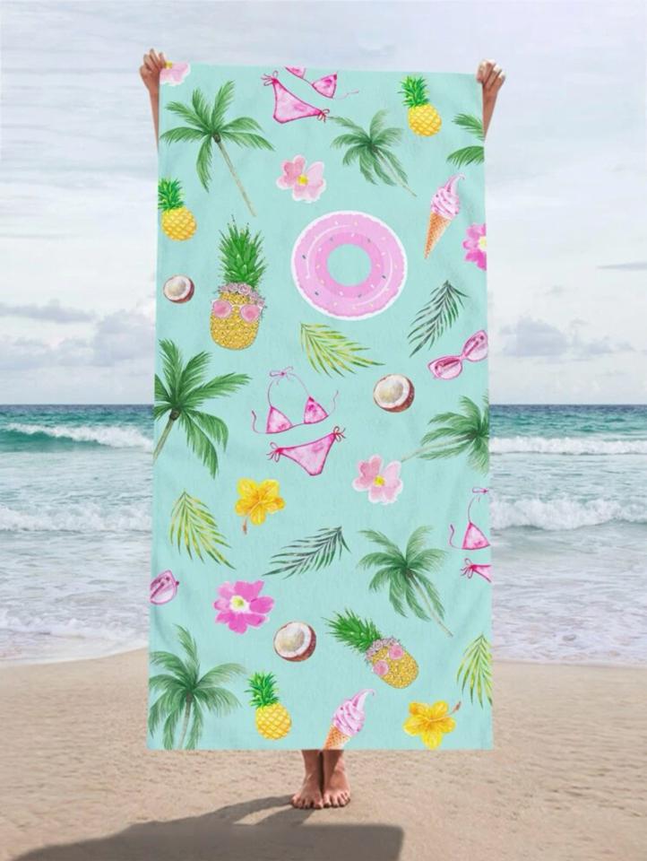 Khăn tắm in hình trái cây-duoc-ban-tai-SAND + SKY ( Beachwear )
