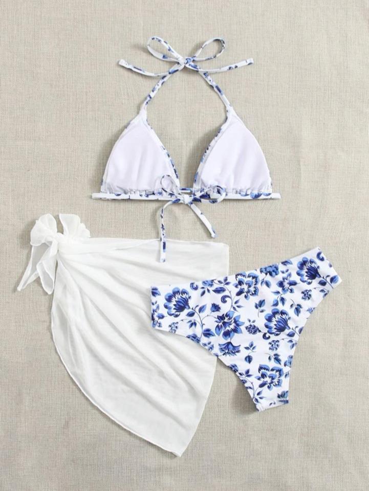 Mộ bikini in hoa và khăn che-duoc-ban-tai-SAND + SKY ( Beachwear )