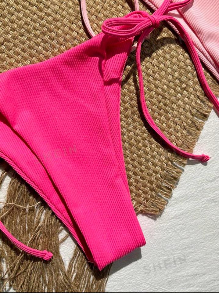 Bộ bikini tam giác màu trơn-duoc-ban-tai-SAND + SKY ( Beachwear )