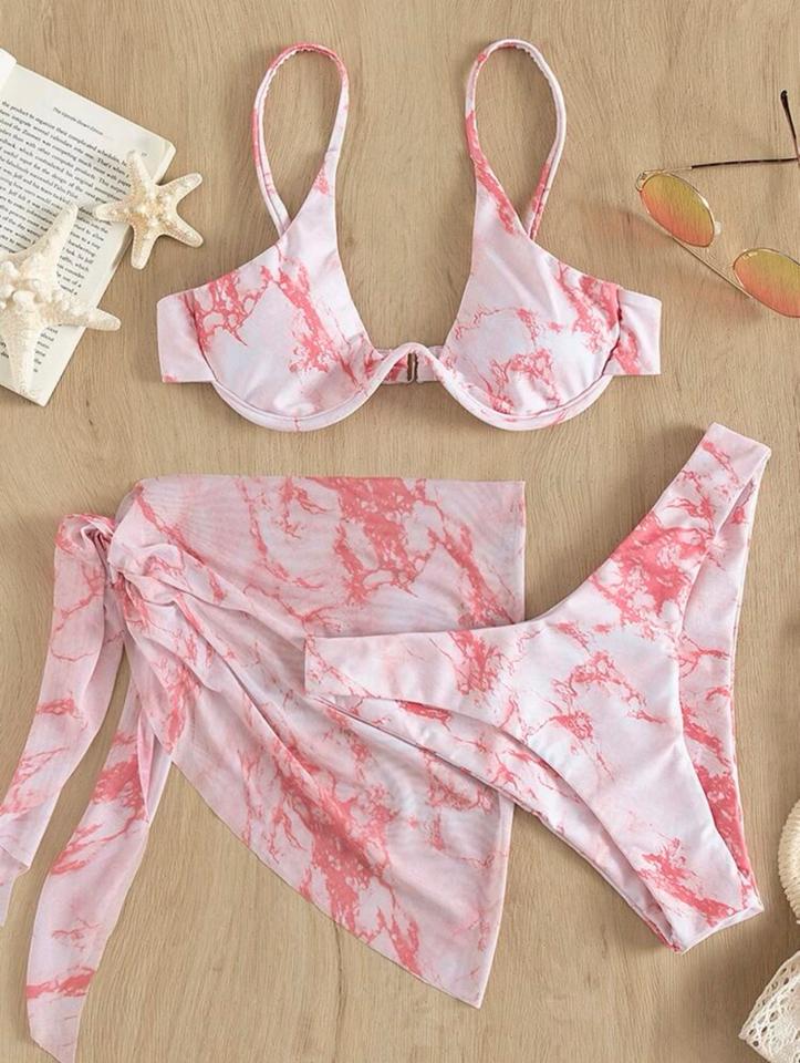Bộ bikini 2 mảnh và váy che-duoc-ban-tai-SAND + SKY ( Beachwear )