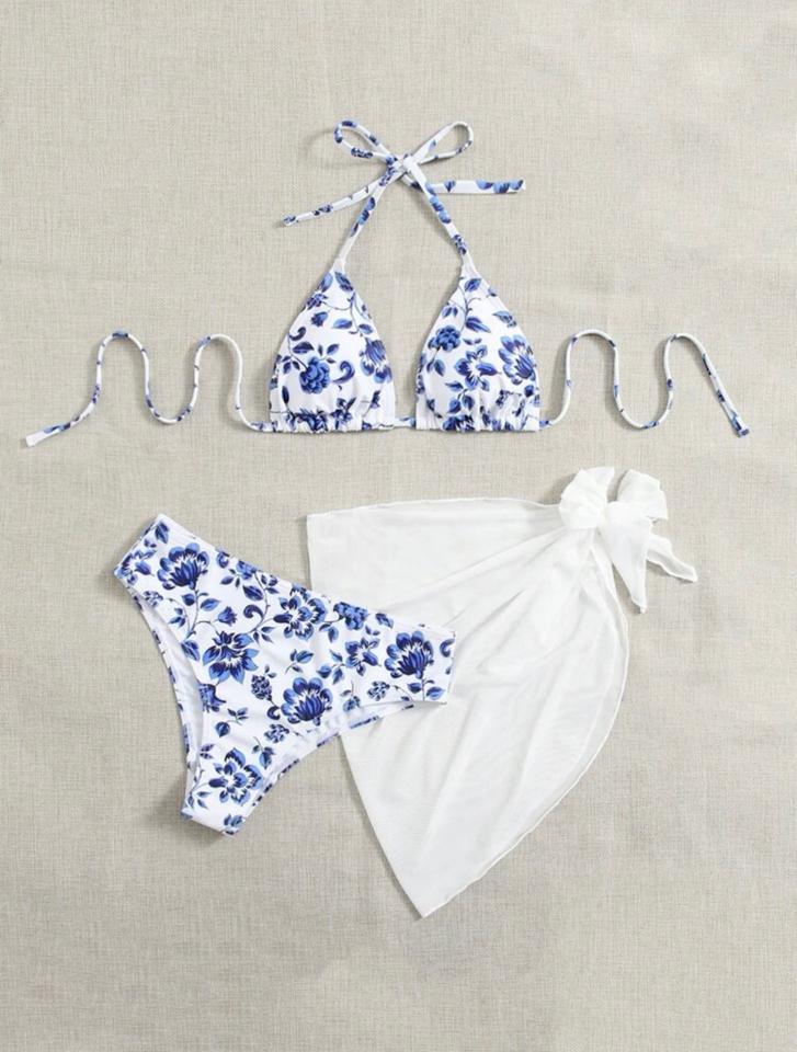 Mộ bikini in hoa và khăn che-duoc-ban-tai-SAND + SKY ( Beachwear )