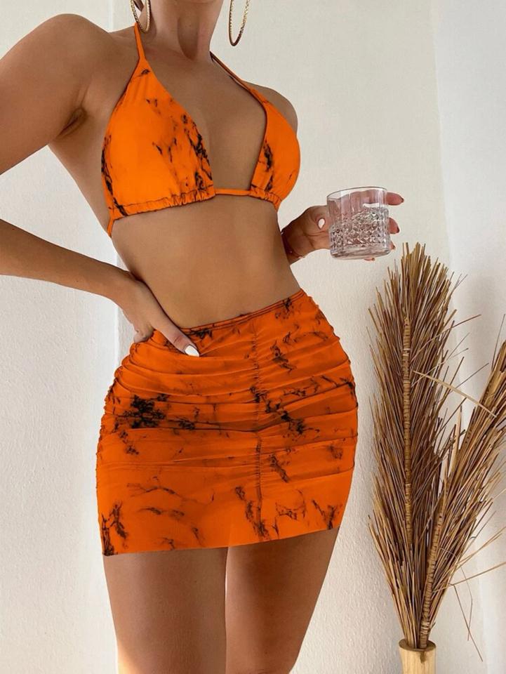 Bộ bikini đá hoa và váy che-duoc-ban-tai-SAND + SKY ( Beachwear )
