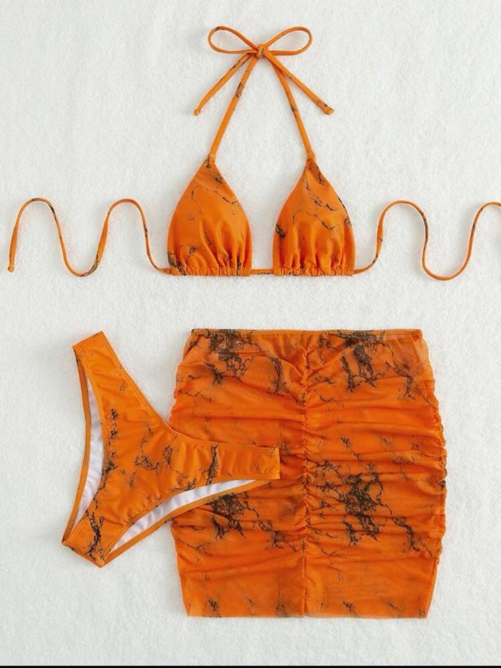 Bộ bikini đá hoa và váy che-duoc-ban-tai-SAND + SKY ( Beachwear )