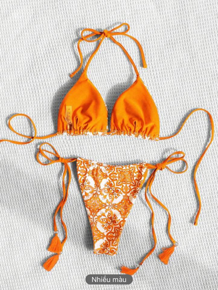 Bộ bikini 2 mảnh tua rua bộ lạc-duoc-ban-tai-SAND + SKY ( Beachwear )