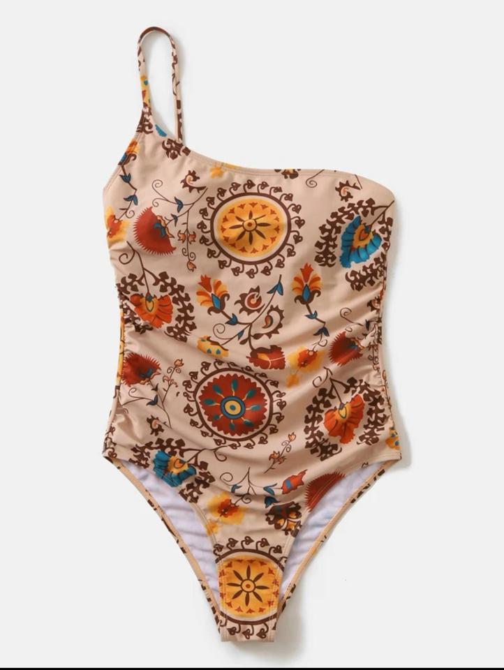 Một mảnh 1 vai hoạ tiết-duoc-ban-tai-SAND + SKY ( Beachwear )