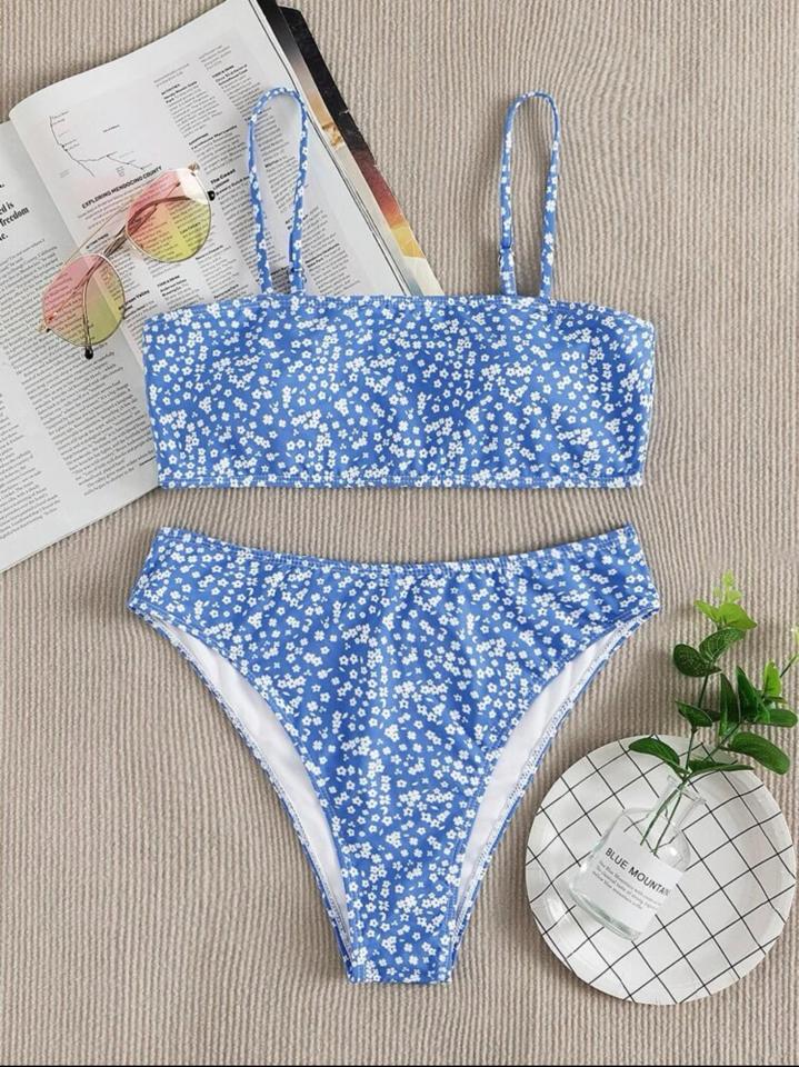 Bộ bikini cạp cao hoa nhỏ-duoc-ban-tai-SAND + SKY ( Beachwear )