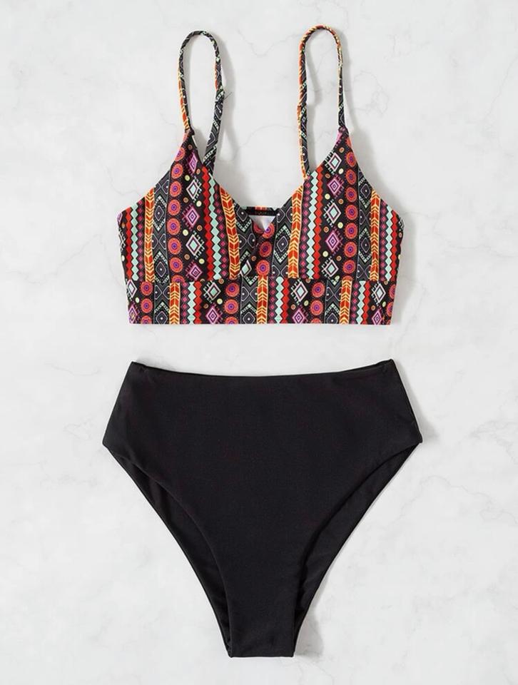 Bộ bikini hình học boho-duoc-ban-tai-SAND + SKY ( Beachwear )