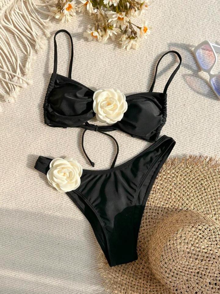 Bộ bikini 2 mảnh màu trơn tag hoa-duoc-ban-tai-SAND + SKY ( Beachwear )