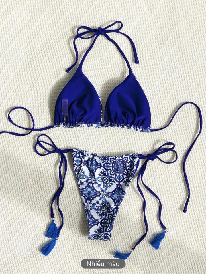 Bộ bikini 2 mảnh tua rua bộ lạc-duoc-ban-tai-SAND + SKY ( Beachwear )