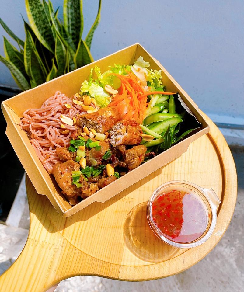 Bún Lứt Thịt Nướng ( Không Kèm Chả Giò )-duoc-ban-tai-Ms.QUYNH HEALTHY FOOD