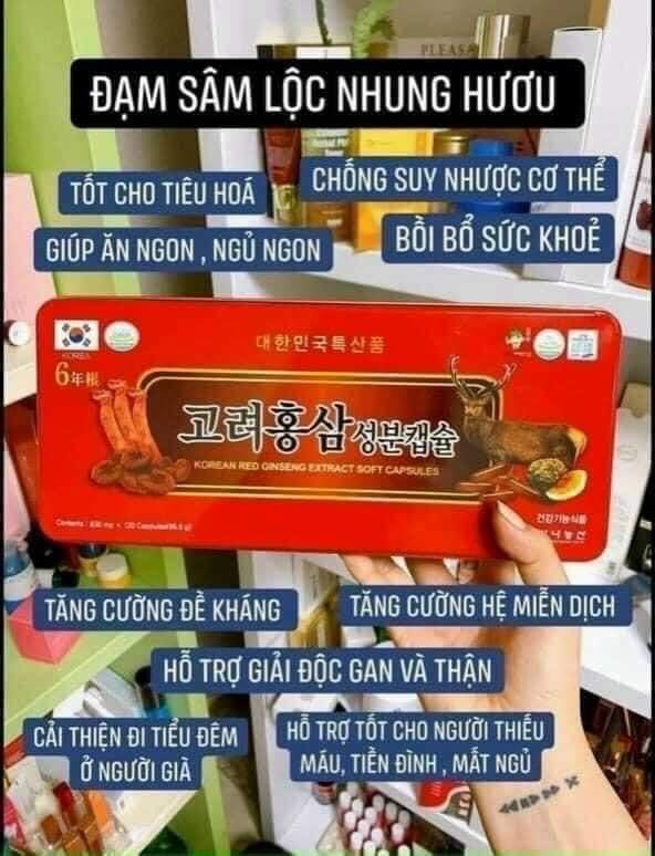 Đạm sâm-duoc-ban-tai-Thu Huong Hoang- Mỹ Phẩm Hàn chính hãng