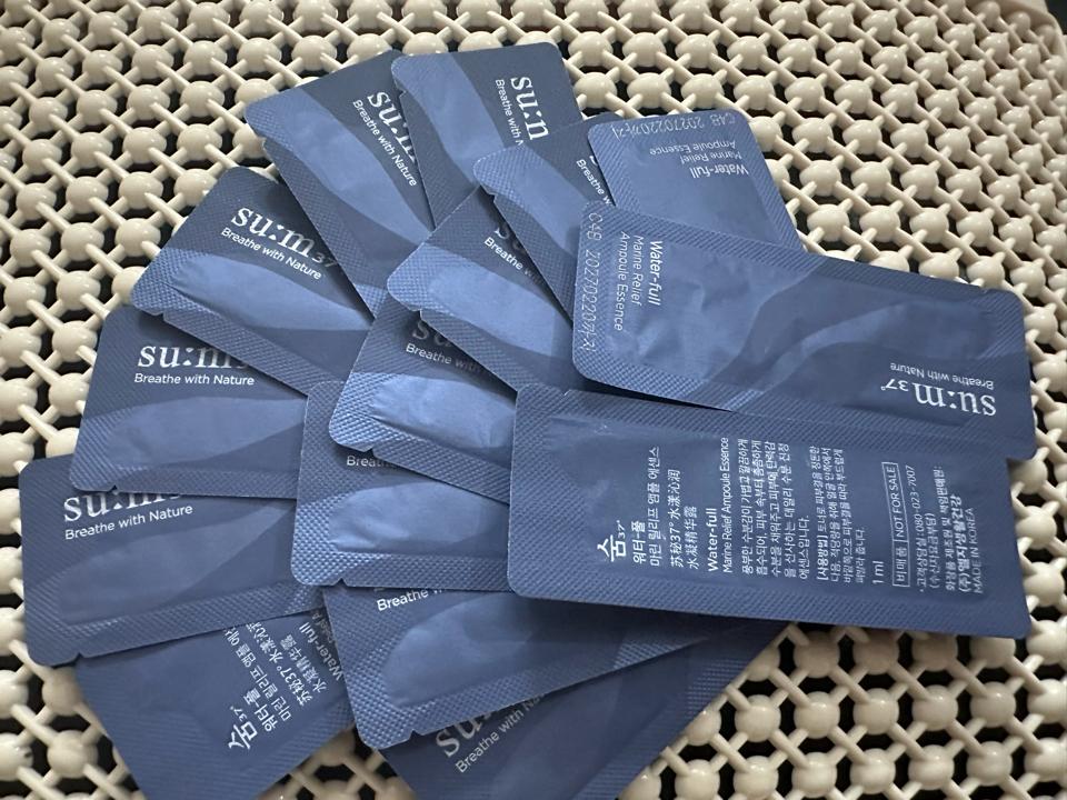 Srm Sum xanh gói mini-duoc-ban-tai-Thu Huong Hoang- Mỹ Phẩm Hàn chính hãng