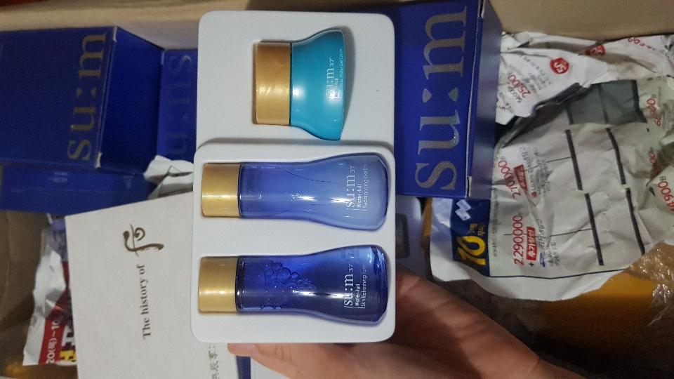 Sét SUM xanh mini-duoc-ban-tai-Thu Huong Hoang- Mỹ Phẩm Hàn chính hãng