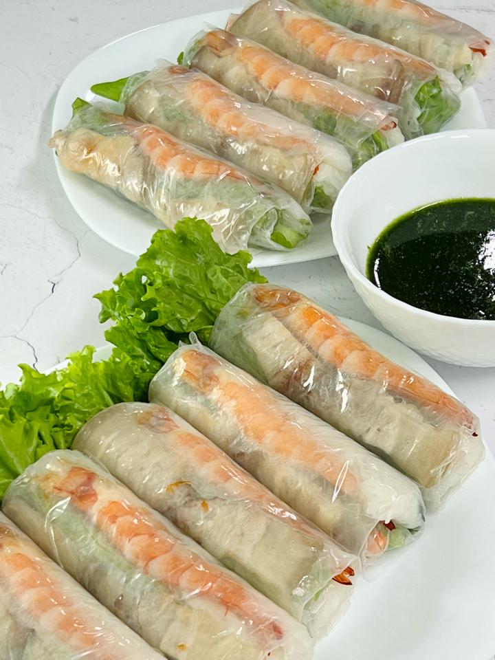 Gỏi cuốn tôm thịt -duoc-ban-tai-Bếp An