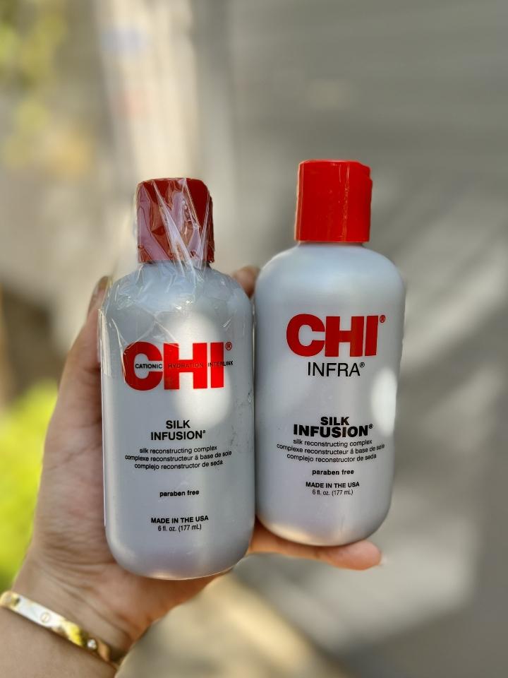 DẦU DƯỠNG TÓC CHI SILK INFUSION - SỐ 1 CỦA MỸ -duoc-ban-tai-Ly Vy