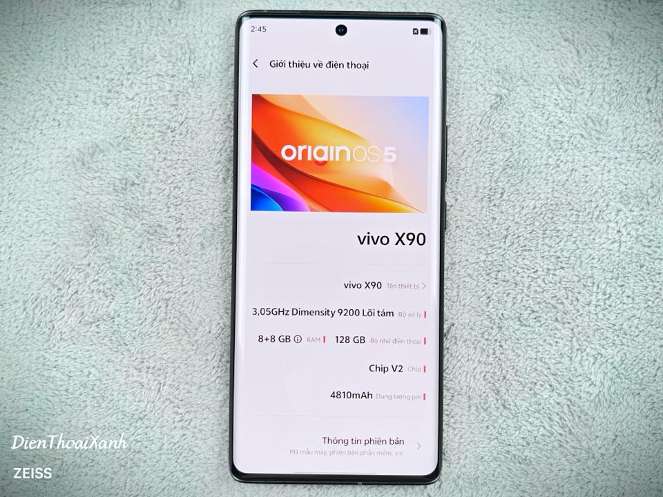 Vivo X90 8/128G - 24618-duoc-ban-tai-Điện Thoại Xanh