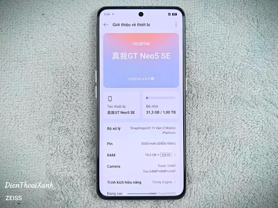 Realme GT Neo 5 SE 16/1T - 40350-duoc-ban-tai-Điện Thoại Xanh