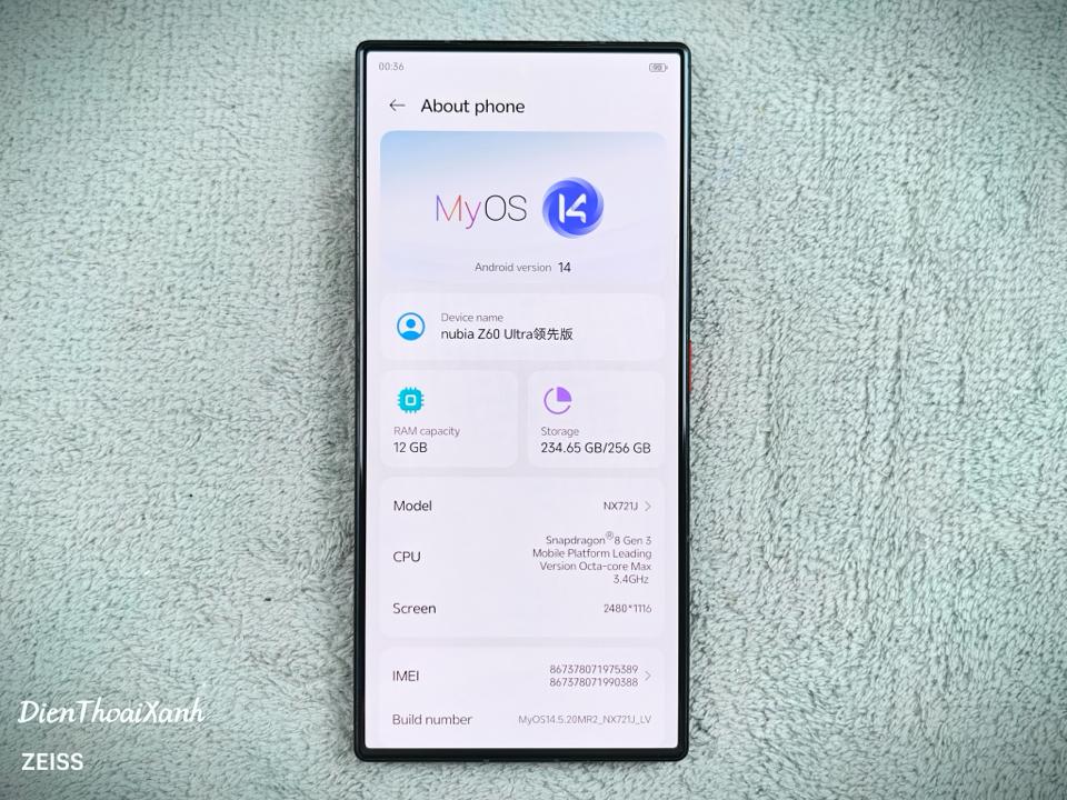Nubia Z60 Ultra 12/256G Leading Version - 75389-duoc-ban-tai-Điện Thoại Xanh