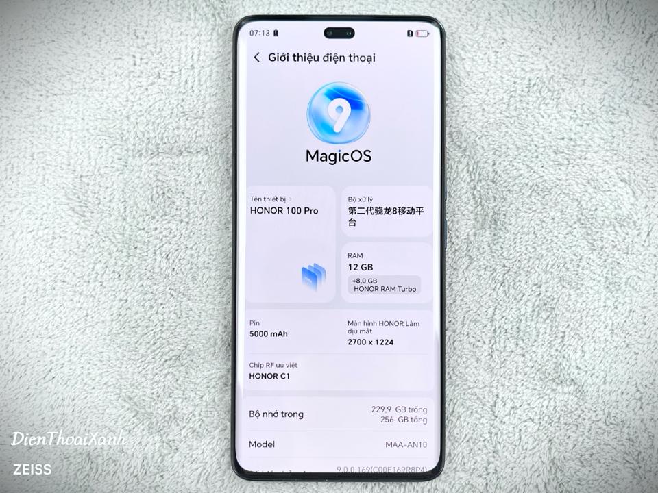 Honor 100 Pro 12/256G - 28205-duoc-ban-tai-Điện Thoại Xanh
