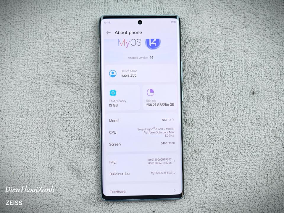 Nubia Z50 12/256G - 99202-duoc-ban-tai-Điện Thoại Xanh