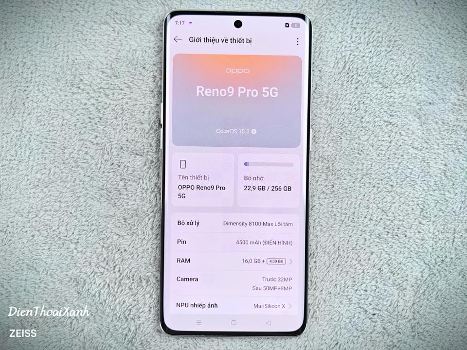 OPPO Reno 9 Pro 16/256G - 39897-duoc-ban-tai-Điện Thoại Xanh
