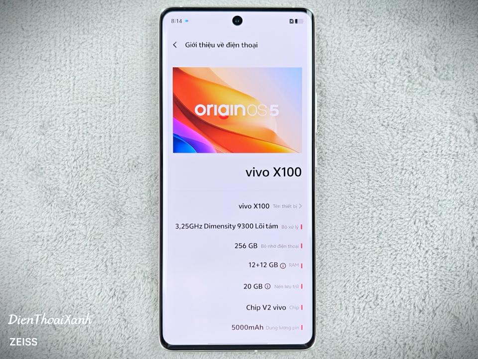 Vivo X100 12/256G - 13214-duoc-ban-tai-Điện Thoại Xanh