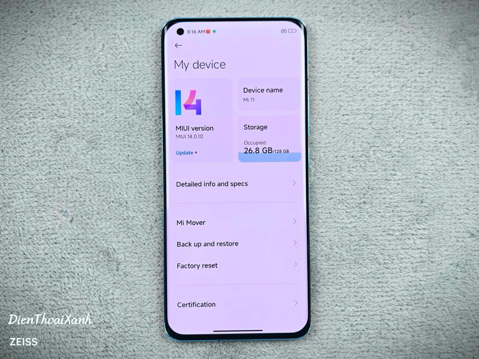 Xiaomi 11 8/128G - 63255-duoc-ban-tai-Điện Thoại Xanh