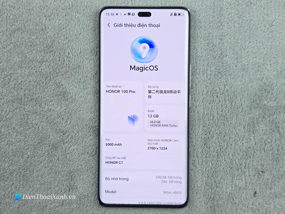 Honor 100 Pro 12/256G - (89341,22099)-duoc-ban-tai-Điện Thoại Xanh