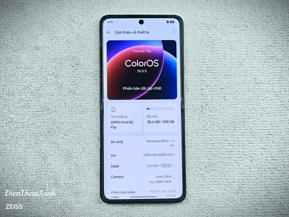 OPPO Find N2 Flip 12/256G - 57517-duoc-ban-tai-Điện Thoại Xanh