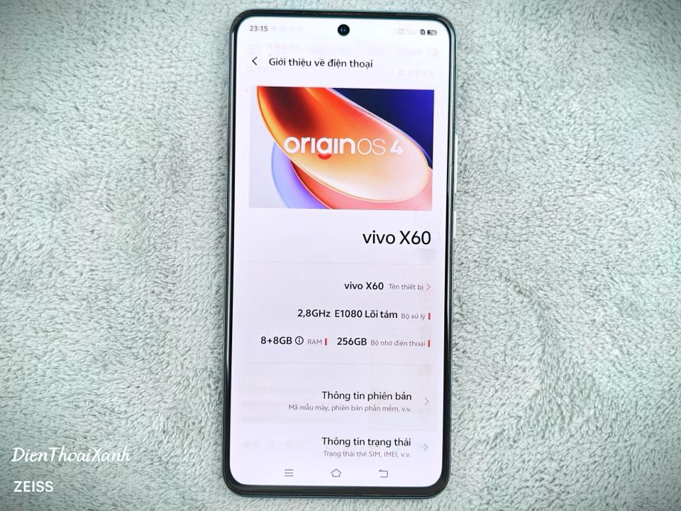 Vivo X60 8/128G - 20676-duoc-ban-tai-Điện Thoại Xanh
