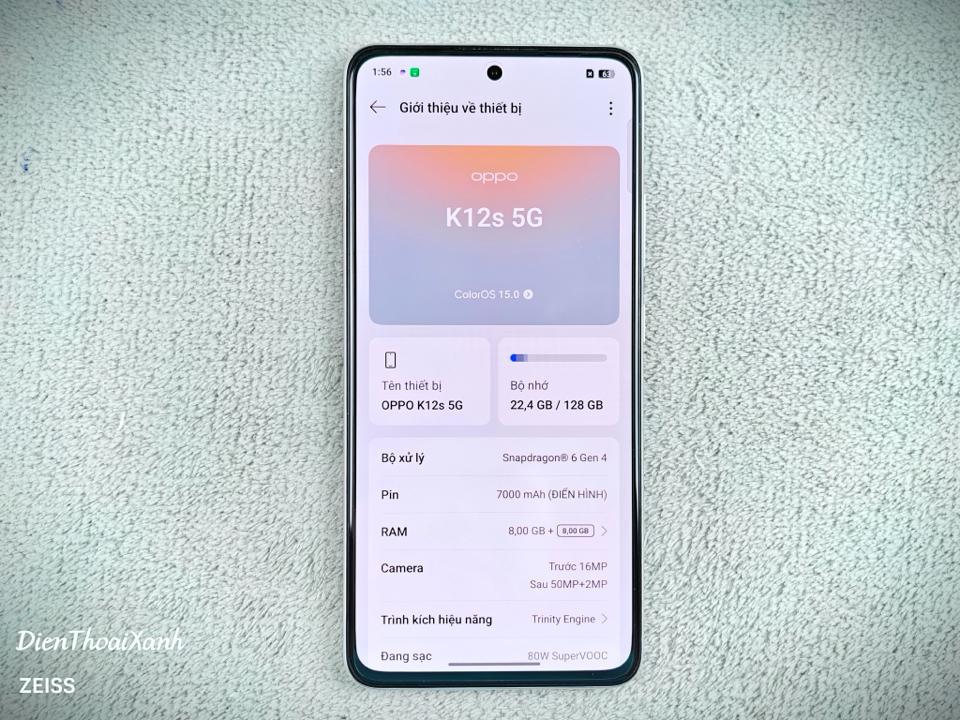 OPPO K12s 8/128G - 09651/78335-duoc-ban-tai-Điện Thoại Xanh