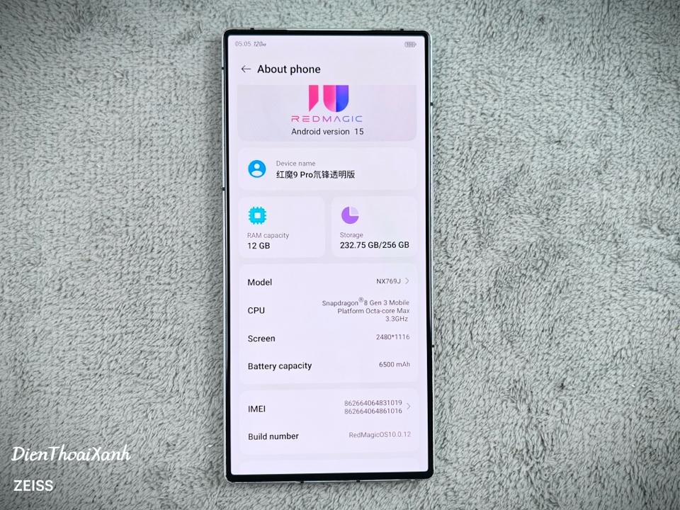 Red Magic 9 Pro 12/256G - 31019-duoc-ban-tai-Điện Thoại Xanh
