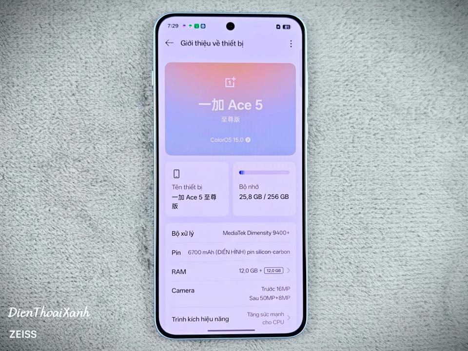 OnePlus Ace 5 Ultra 12/256G - 74316-duoc-ban-tai-Điện Thoại Xanh