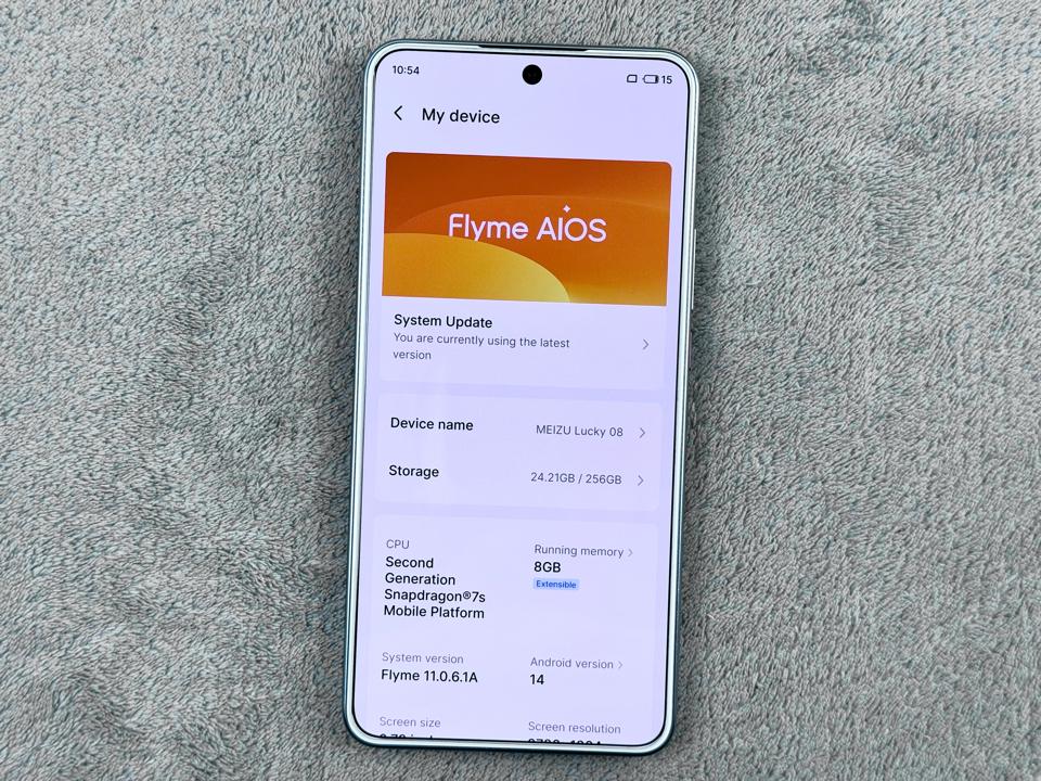 Meizu Lucky 08 8/256G - 05981-duoc-ban-tai-Điện Thoại Xanh