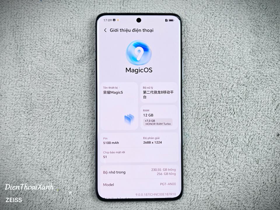 Honor Magic 5 12/256G - 22565-duoc-ban-tai-Điện Thoại Xanh