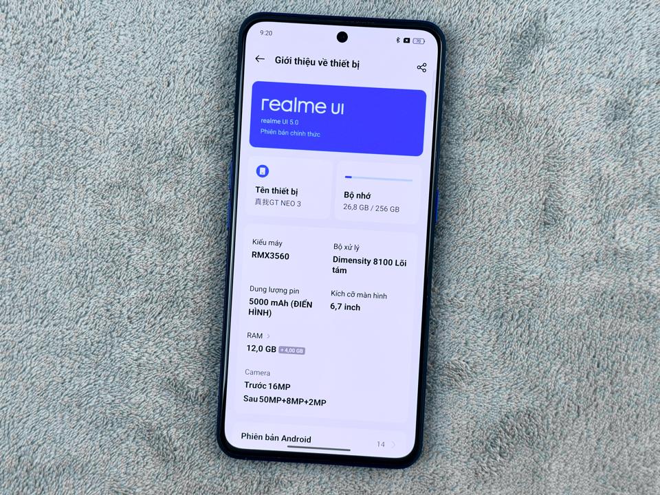Realme GT Neo 3 12/256G - 06999-duoc-ban-tai-Điện Thoại Xanh