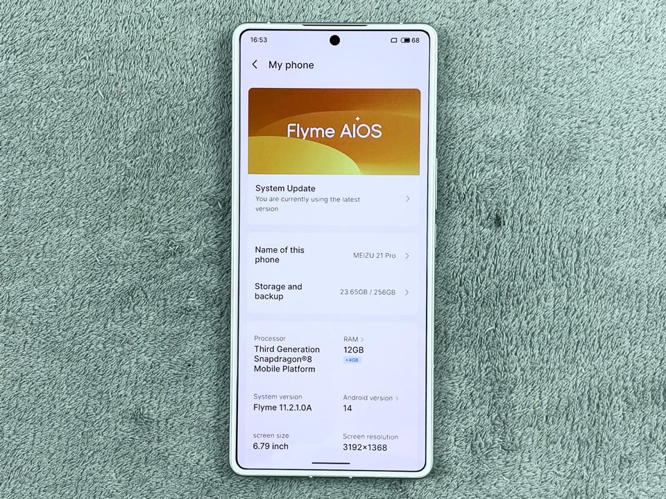 Meizu 21 Pro 12/256G - 34753-duoc-ban-tai-Điện Thoại Xanh