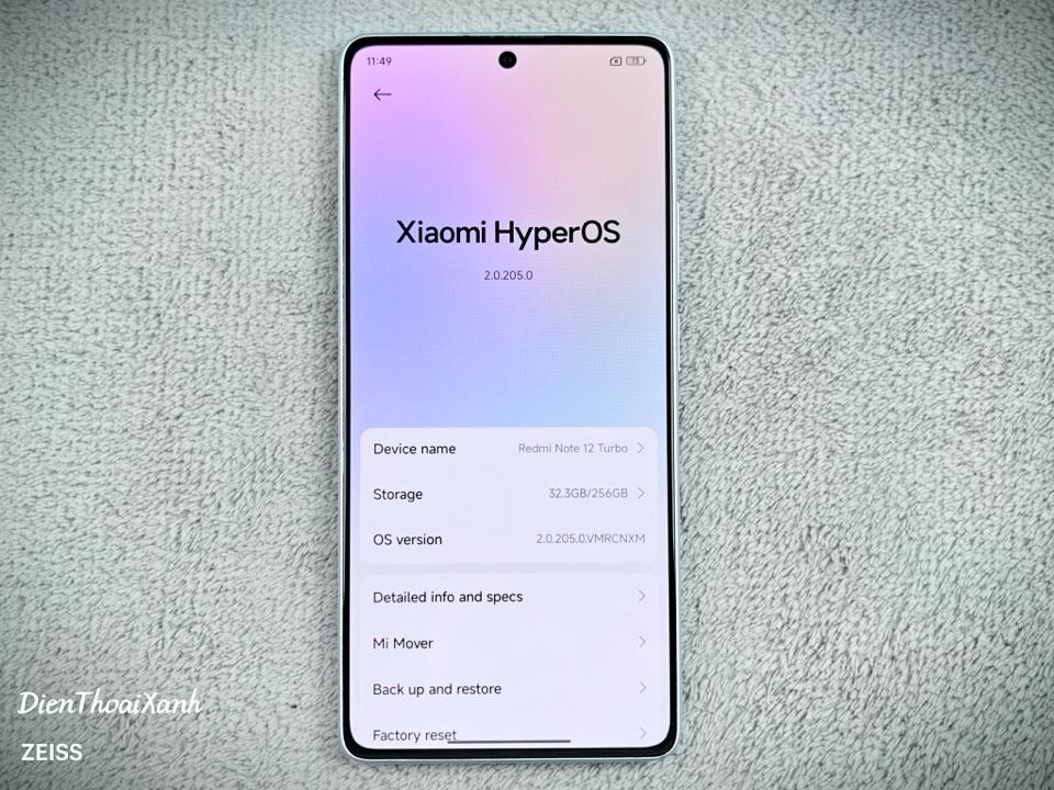 Redmi Note 12 Turbo 8/256G - 76687-duoc-ban-tai-Điện Thoại Xanh