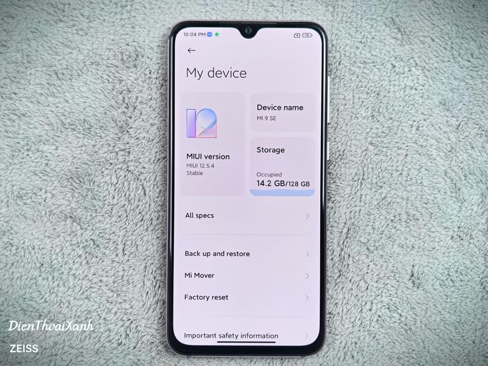 Xiaomi 9 SE 6/128G - 21135-duoc-ban-tai-Điện Thoại Xanh
