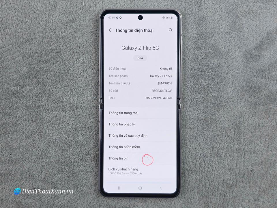 Samsung Galaxy Z Flip 8/256G - 49568-duoc-ban-tai-Điện Thoại Xanh