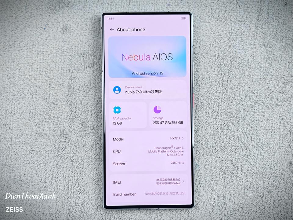 Nubia Z60 Ultra 12/256G - 88162-duoc-ban-tai-Điện Thoại Xanh
