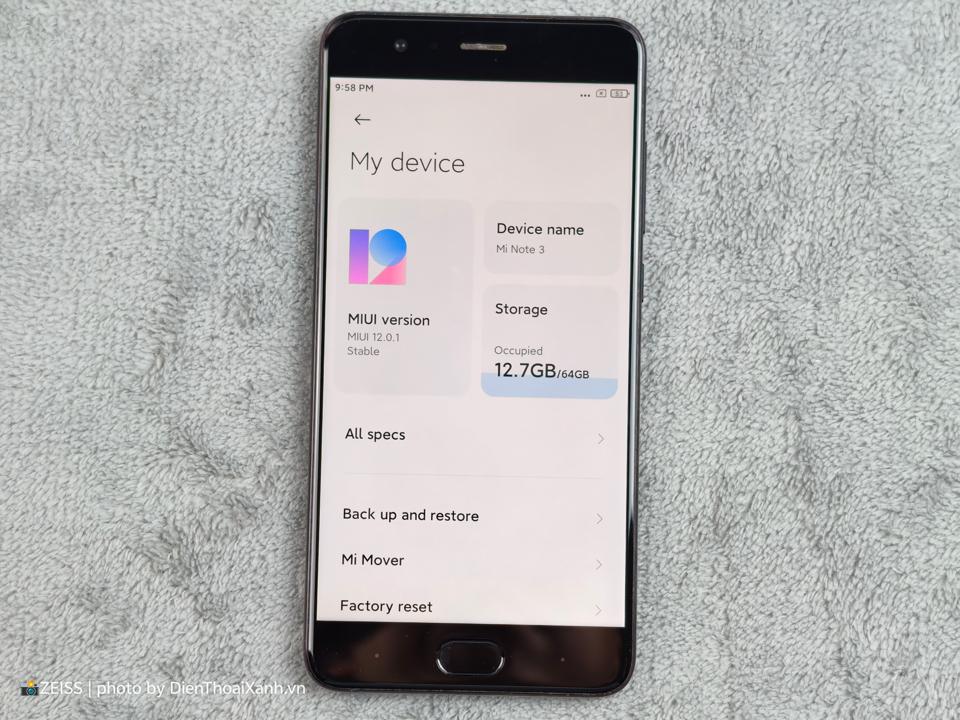 Xiaomi Note 3 6/64G - 61527-duoc-ban-tai-Điện Thoại Xanh