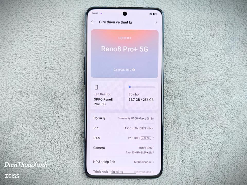 OPPO Reno 8 Pro+ 12/256G - 32657-duoc-ban-tai-Điện Thoại Xanh