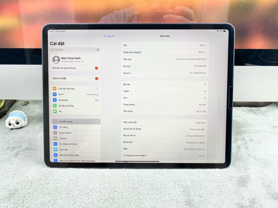 iPad Pro 2018 12.9 inch Wifi + 4G - 22470-duoc-ban-tai-Điện Thoại Xanh
