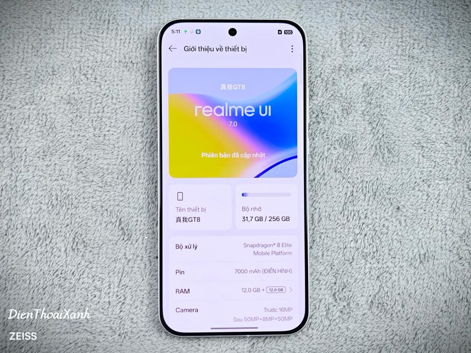 Realme GT8 12/256G - 11911-duoc-ban-tai-Điện Thoại Xanh